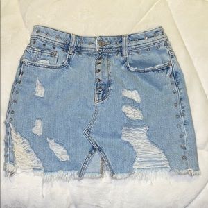 Denim Skirt